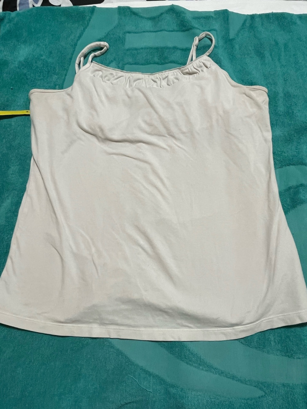 Women’s Cream Spaghetti Strap Tank Top
16-10